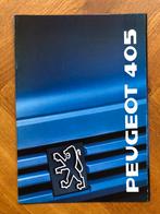 Peugeot 405 folder 1989, Verzenden, Nieuw, Peugeot, Peugeot
