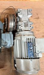 3fase electro motor met reductor en magneetkoppeling, Ophalen of Verzenden, Gebruikt, Elektromotor
