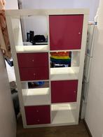 Witte kallax met extra’s, Ophalen, Zo goed als nieuw