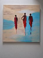 schilderij, 3 Afrikaanse vrouwen, Ophalen of Verzenden