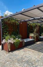 Corten staal opmaat - planten bakken bloembakken op maat, Tuin en Terras, Ophalen, Zo goed als nieuw, Metaal, Tuin