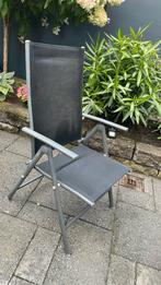 Te koop  6 stuks verstelbare tuinstoel., Tuin en Terras, Tuinstoelen, Ophalen of Verzenden, Zo goed als nieuw