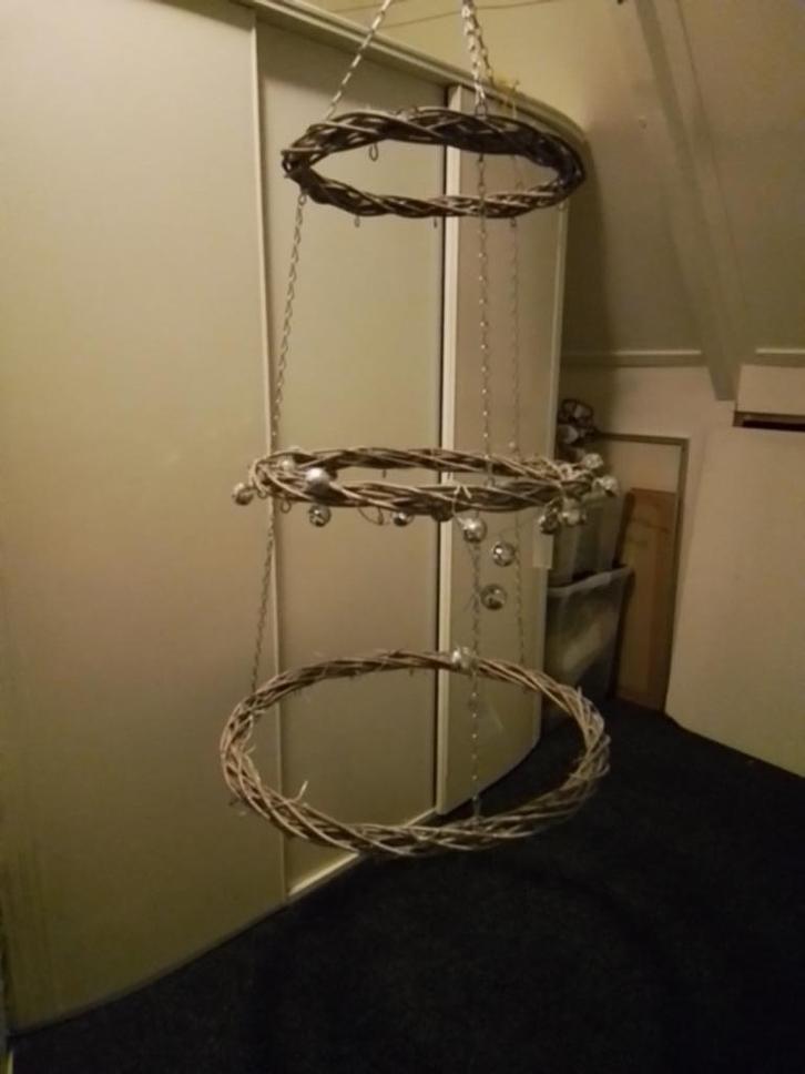 Rieten hangkrans, Huis en Inrichting, Woonaccessoires | Kransen, Nieuw, Ophalen of Verzenden