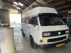 Volkswagen T3 Camper Doka en ambulance, Auto's, Achterwielaandrijving, 4 stoelen, 1645 kg, Wit