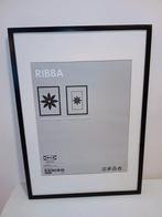 3x Ikea Ribba fotolijst 70x50 cm met passe partout, Ophalen