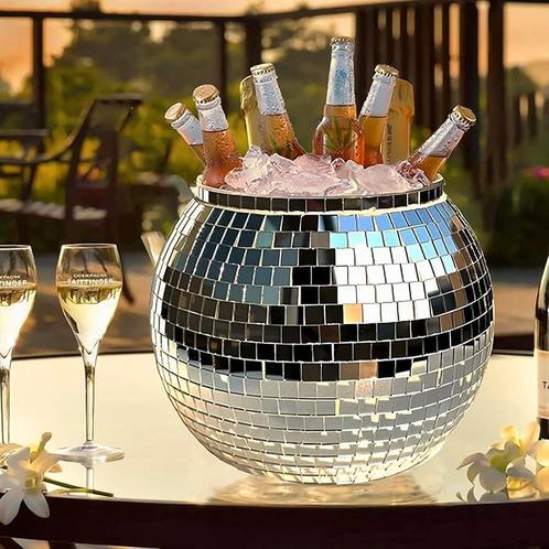 Disco ijsemmer- champagnekoeler - wijnkoeler - bierkoeler, Huis en Inrichting, Woonaccessoires | Schalen en Manden, Nieuw, Ophalen of Verzenden