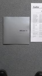 Vintage catalogus uit 2002 van de Arcam FMJ serie HiFi, Overige merken, Cd-speler, Nieuw, Losse componenten