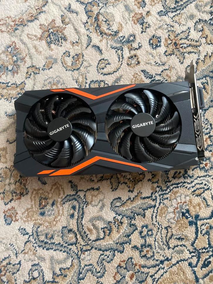 Gigabyte GeForce GTX 1050 Ti 4GB, Computers en Software, Videokaarten, Gebruikt, Nvidia, PCI-Express 3.0, GDDR5, HDMI, Ophalen of Verzenden