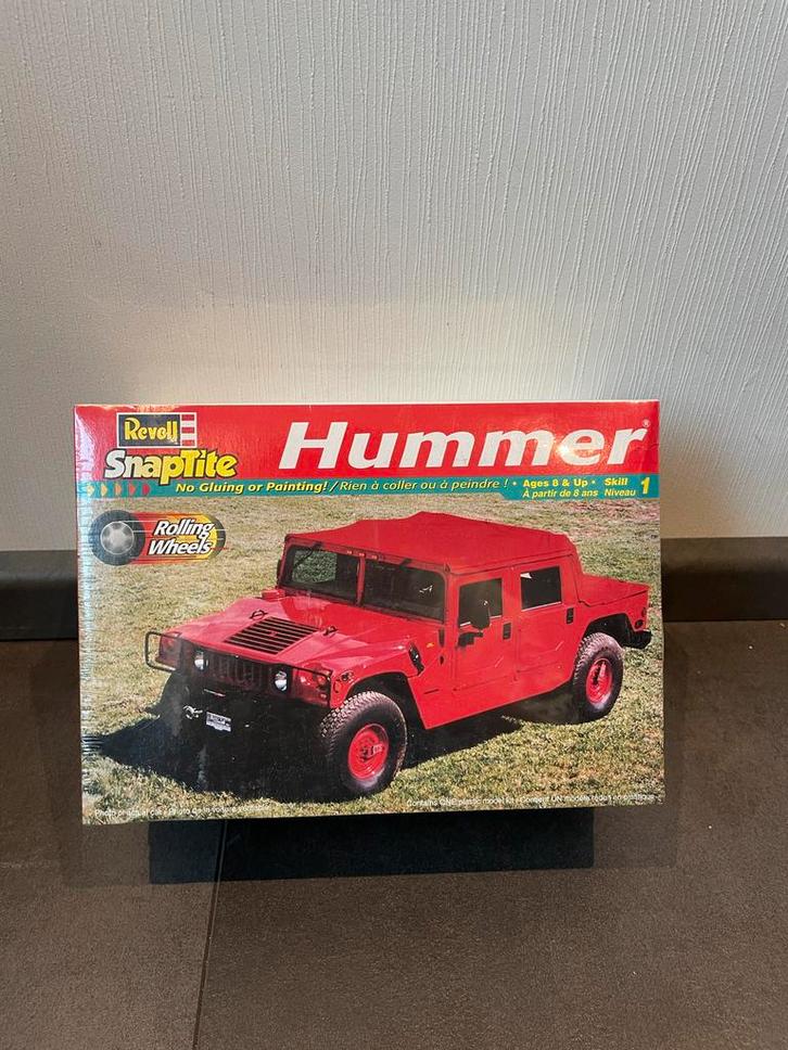 Revell Hummer SnapTite Modelbouwdoos - Nieuw!, Hobby en Vrije tijd, Modelbouw | Auto's en Voertuigen, Nieuw, Auto, Groter dan 1:32