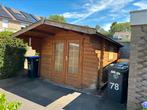 Gratis af te halen Blokhut/tuinhuis 3x3 meter, Tuin en Terras, Ophalen, 250 tot 500 cm, Blokhut, 1 raam