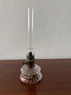 Antiek olielampje van glas. Kosmos., Ophalen of Verzenden