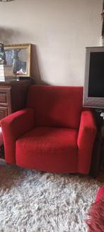 Vintage stoel jaren 70, Huis en Inrichting, Ophalen, Gebruikt, 75 tot 100 cm, Stof