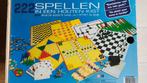 222 Spellen in Houten Kist - Zo Goed Als Nieuw!, Een of twee spelers, Ophalen of Verzenden, Zo goed als nieuw, Reisspel