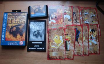 The story of thor sega mega drive + 10 art cards beschikbaar voor biedingen