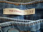 Levi's straight jeans 714, maat 31, Blauw, Ophalen of Verzenden, Zo goed als nieuw, W30 - W32 (confectie 38/40)