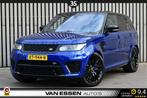 Land Rover Range Rover Sport 5.0 V8 Supercharged SVR Pano Ca, Automaat, Euro 5, Lichtsensor, Blauw