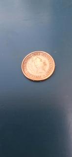 Verguld 10 cent stuk 1950, Ophalen of Verzenden