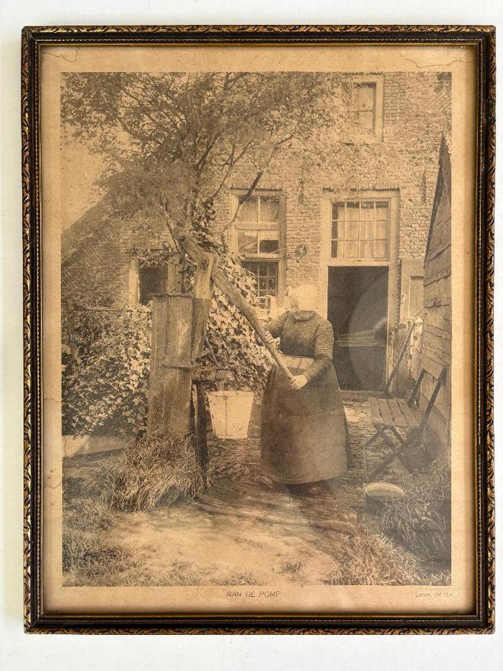 OUDE AFBEELDINGEN INGELIJST, Antiek en Kunst, Kunst | Schilderijen | Klassiek, Ophalen of Verzenden