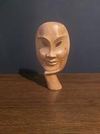 Staand masker van hout, Ophalen of Verzenden