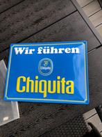 Chiquita bananen reclamebord geen emaille bord fruit, Verzamelen, Reclamebord, Ophalen of Verzenden, Zo goed als nieuw