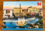 Jumbo Puzzel Las Vegas van 1000 stuks, Ophalen of Verzenden, 500 t/m 1500 stukjes, Gebruikt, Legpuzzel