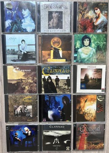 Enya en Clannad 15x CD Collectie beschikbaar voor biedingen