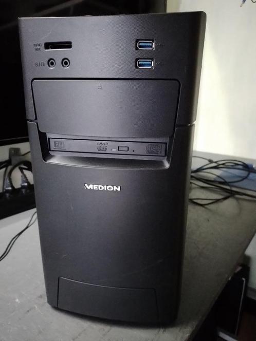 medion i5  computer, Computers en Software, Desktop Pc's, Zo goed als nieuw, 3 tot 4 Ghz, HDD, SSD, 8 GB, Met videokaart, Ophalen