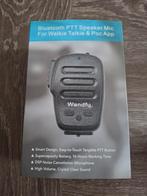Bluetooth PTT Speaker Microfoon - Wandfu - Walkie Talkie, Ophalen of Verzenden, Nieuw