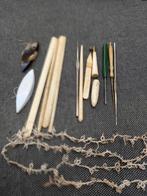 Haaknaalden en frivolité materialen e.a., Ophalen of Verzenden, Gebruikt, Garen of Naald(en)