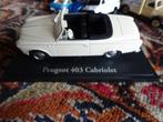 peugeot  403 cabrio geen doosje 1;43, Hobby en Vrije tijd, Modelauto's | 1:43, Ophalen of Verzenden, Gebruikt, Auto, Overige merken
