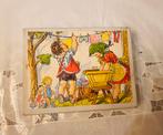 Vintage oude blokkenpuzzel jaren 50, Antiek en Kunst, Antiek | Speelgoed, Ophalen of Verzenden