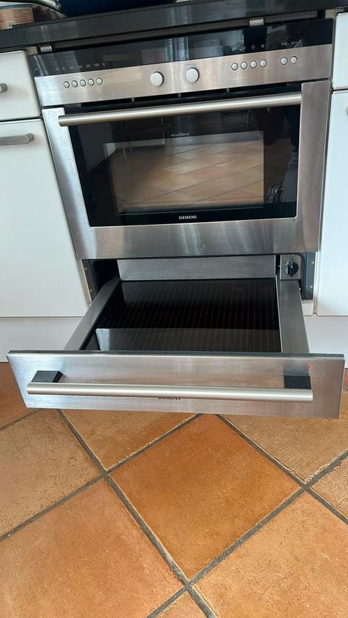Siemens warmhoudlade, Witgoed en Apparatuur, Ovens, Zo goed als nieuw, Inbouw, Oven, Minder dan 45 cm, 45 tot 60 cm, Ophalen
