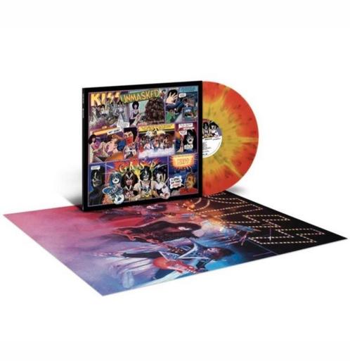 KISS 45th ANNIVERSARY UNMASKED COLORED VINYL  LP, Cd's en Dvd's, Vinyl | Rock, Nieuw in verpakking, Overige genres, 12 inch, Ophalen of Verzenden