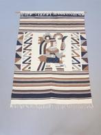 XL Vintage Kelim wol wandkleed Maya mid century kleed ‘70, N, N, Ophalen of Verzenden, Zo goed als nieuw