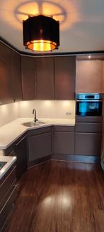 Nette gebruikte hoekkeuken, Taupe kleur gespoten, Ophalen, Gebruikt, Overige kleuren, Hoekkeuken