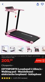 Roze Citysports Loopband - Nieuw!, Ophalen, Overige materialen, Nieuw, Loopband