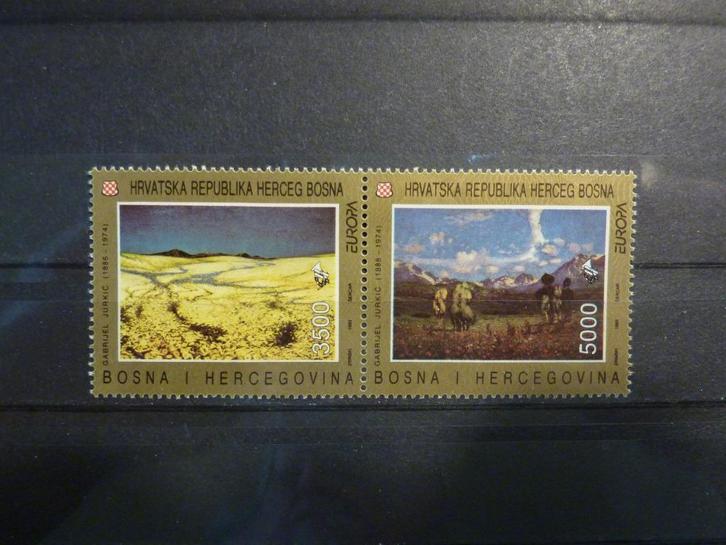 Cept Bosnië 1993 (Kroatisch)***, Postzegels en Munten, Postzegels | Thematische zegels, Postfris, Overige thema's, Ophalen of Verzenden