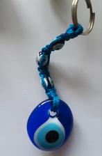 Blauwe Evil Eye Sleutelhanger, Ophalen of Verzenden, Zo goed als nieuw