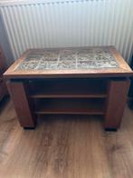 Tafeltje met plavuizen, Ophalen, Minder dan 55 cm, Vintage/ amsterdamse school, Zo goed als nieuw