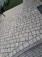 Gratis tuinstenen +- 30m2 +klinkers eventueel, Ophalen, Gebruikt, 20 meter of meer