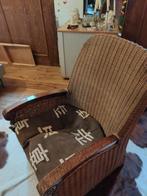 Rieten fauteuil, Huis en Inrichting, Fauteuils, Ophalen, Gebruikt, Minder dan 75 cm, Riet of Rotan