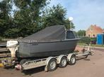 Kruiser sloep met ruime achterzit, Watersport en Boten, Sloepen, Ophalen, Gebruikt, Tot 10 pk, Staal