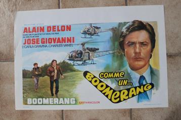 filmaffiche Alain Delon Comme un boomerang 1976 filmposter beschikbaar voor biedingen