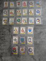 PANINI WORLD CUP ESPANA 82 voetbal stickers 27X EMBLEMEN, Verzenden, Zo goed als nieuw, Buitenlandse clubs, Poster, Plaatje of Sticker