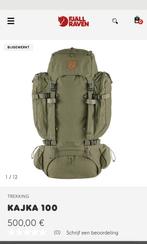 Trekking rugzak Fjallraven Kajka 100L, Sieraden, Tassen en Uiterlijk, Tassen | Reistassen en Weekendtassen, Groen, 30 cm of meer