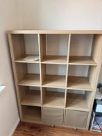 IKEA Kallax 3x4 bruin eikeneffect, Huis en Inrichting, Ophalen, Met plank(en), 100 tot 150 cm, 150 tot 200 cm