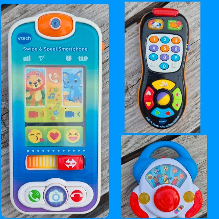 Vtech speelgoed 3x, Kinderen en Baby's, Speelgoed | Vtech, Zo goed als nieuw, 6 maanden tot 2 jaar, Ophalen