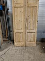 Paneeldeuren kastdeuren oude deuren 6 sets., Antiek en Kunst, Ophalen