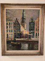 Schilderij amsterdam, Ophalen