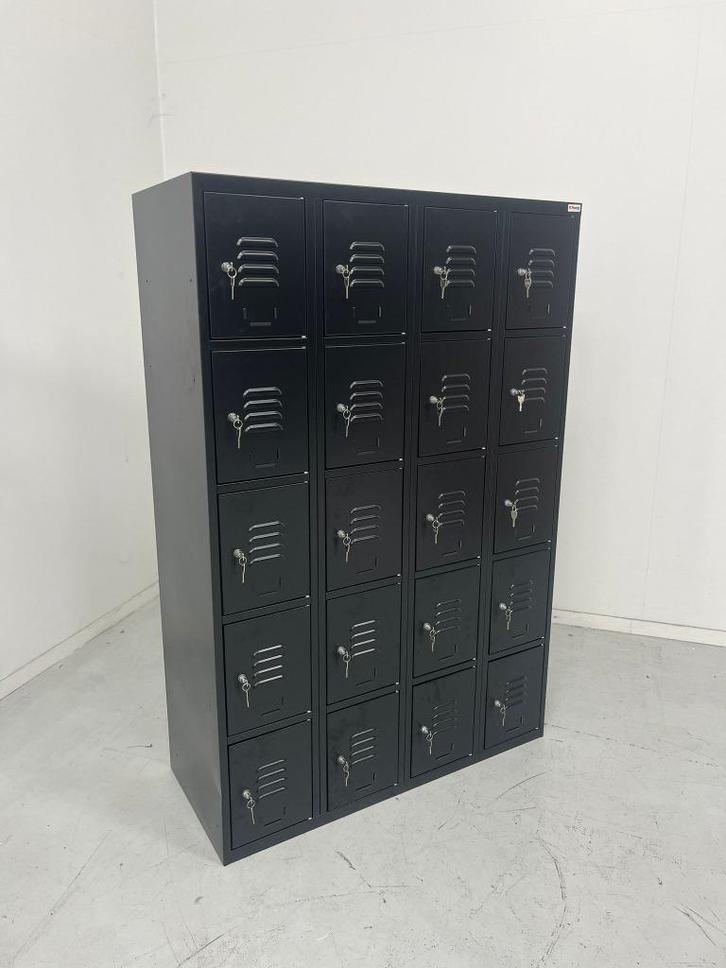 Lockerkast 20 deurs 4 delig - LKP-220 - PovagTweedeLeven, Huis en Inrichting, Kasten | Lockerkasten, Nieuw, Ophalen of Verzenden